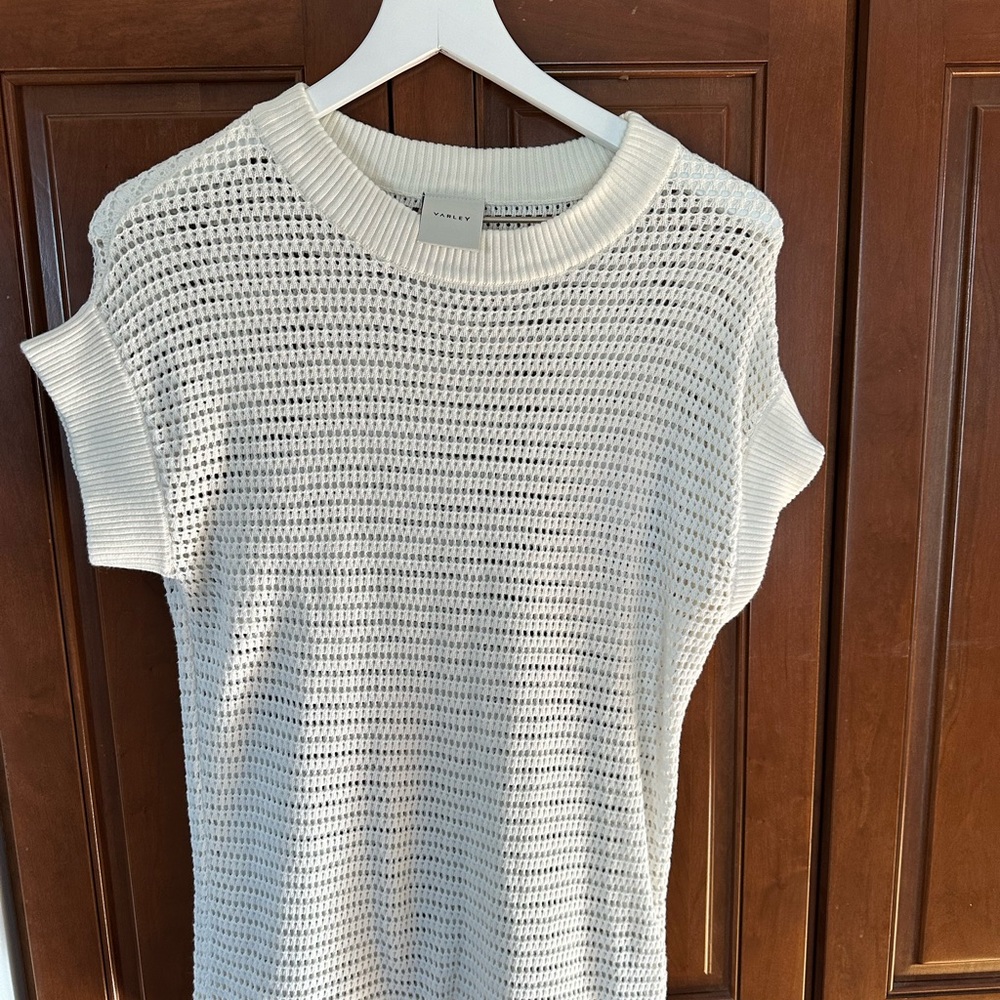 White Knit Top